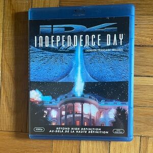 Independence Day Blu-ray Movie - Blue Case
